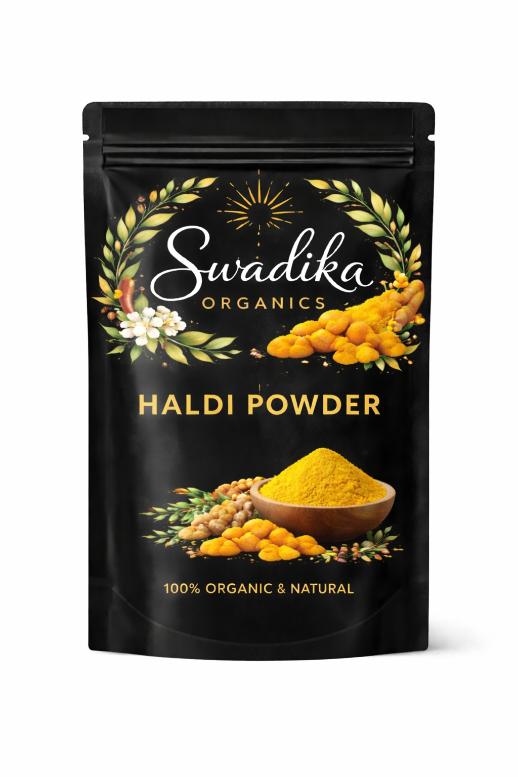 swadikaorganic turmeric powder