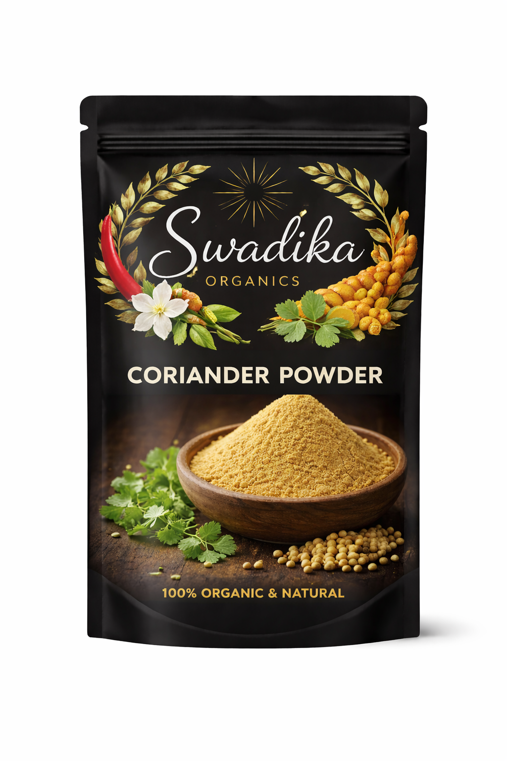 swadikorganics coriander powder