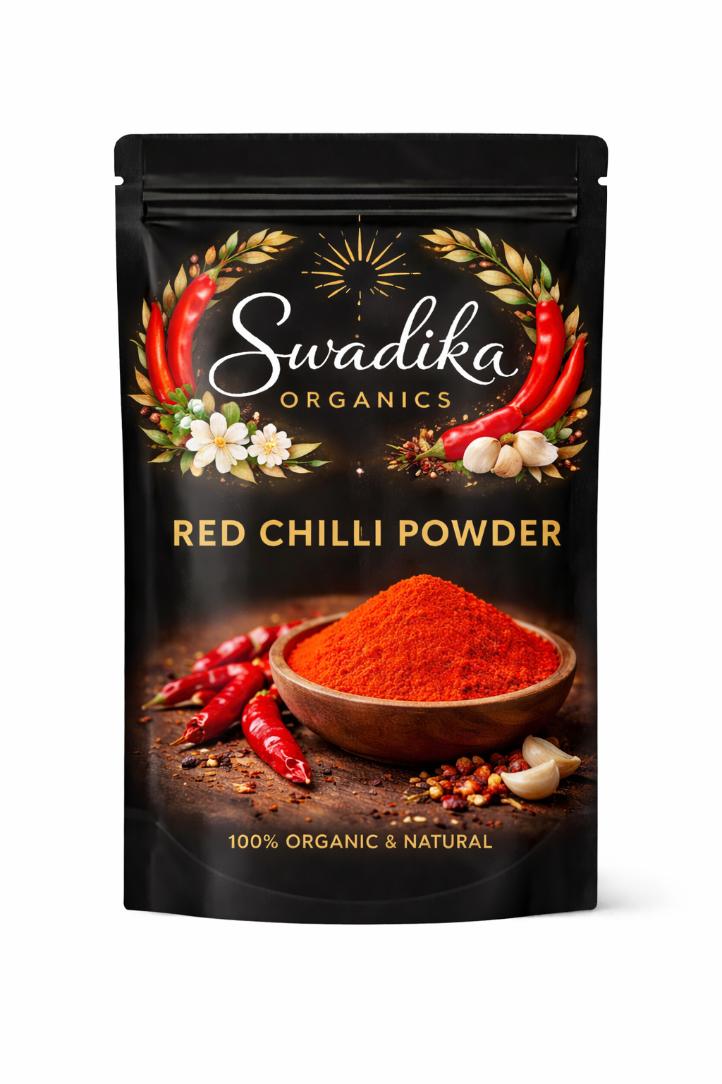 swadikaorganics red chilli powder
